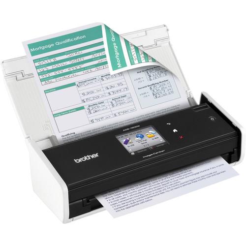Brother ADS-1500w Wireless Document Scanner