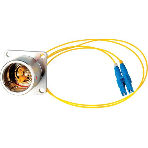 Camplex 6" Lemo EDW to Duplex LC Fiber Optic Breakout Cable