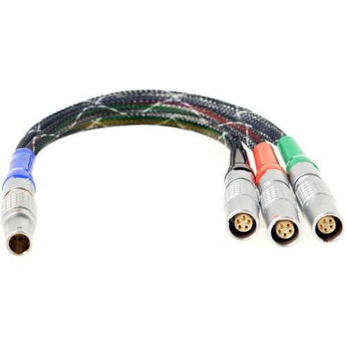 Chrosziel ALADIN Mark II Breakout Cable with 3 x 5-Pin LEMO Coupling