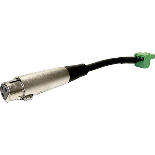 Comprehensive XLR Female to 3-Pin Phoenix Connector