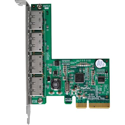 HighPoint Rocket 644L SATA 6 Gb s HBA