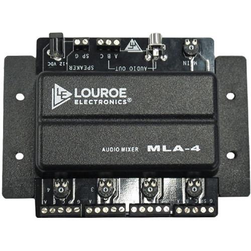 Louroe MLA-4 Microphone Audio Mixer