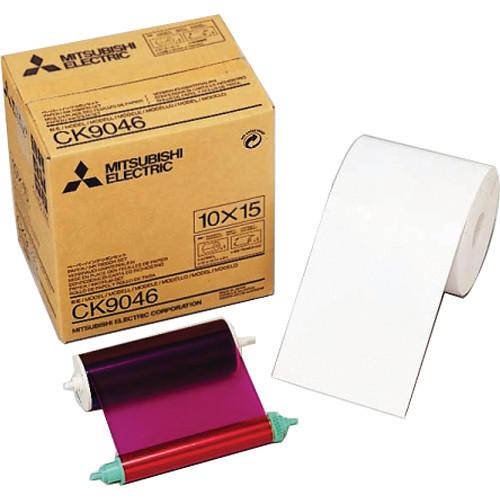 Mitsubishi 4.0" Paper Roll and Inksheet