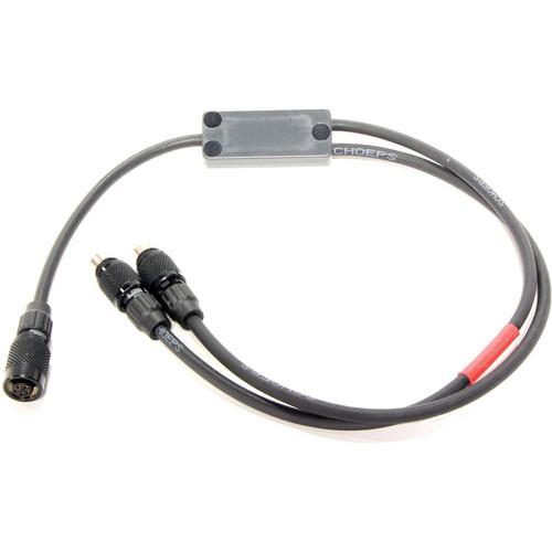 Schoeps 16" Y-Cable for Two CMBI Battery-Powered Microphone Amplifiers