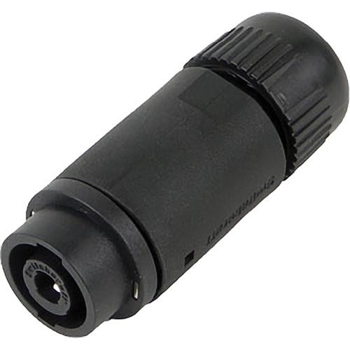 Switchcraft HPC Cable Mount Plug Inline with .250 Faston Terminals