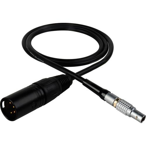 TecNec 2-Pin LEMO to 4-Pin Male XLR Teradek Power Cable for Teradek Series Cube