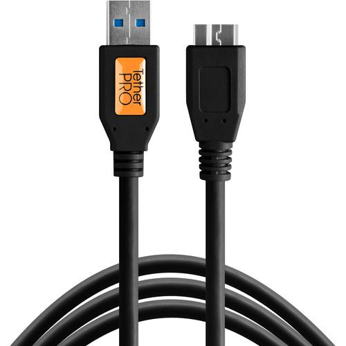 Tether Tools TetherPro USB 3.0 Male Type-A to USB 3.0 Micro-B Cable