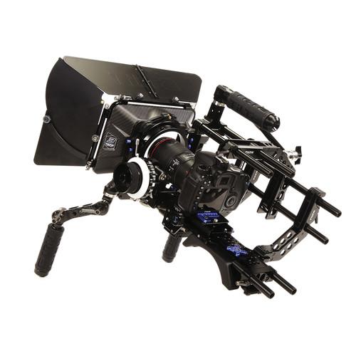 Tilta Universal Shoulder Rig, Baseplate w Shoulder Pad, 4x4 Carbon Fiber Matte Box & FF Unit