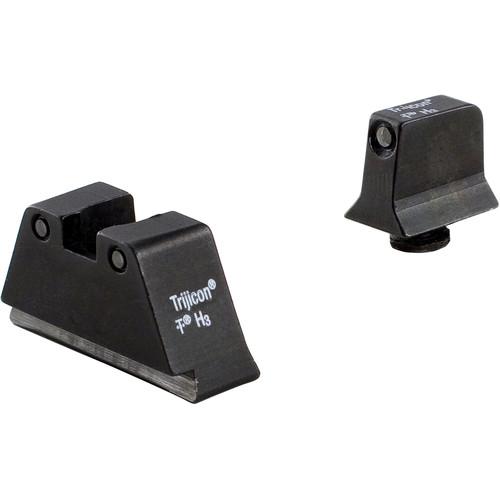 Trijicon Glock Suppressor Night Sight Set with Green Lamp