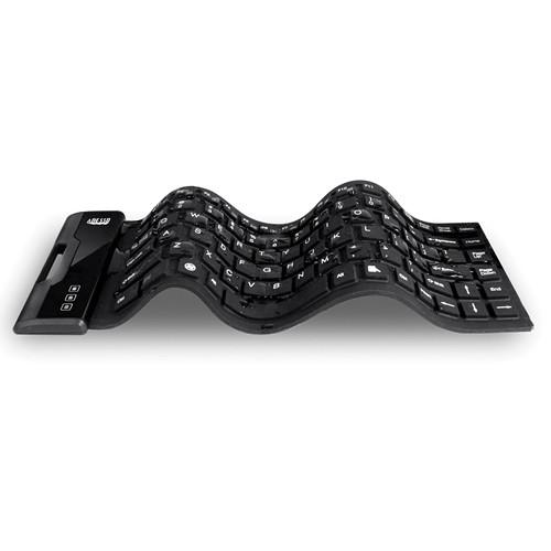Adesso 87-Keys Antimicrobial Waterproof Flexible Keyboard