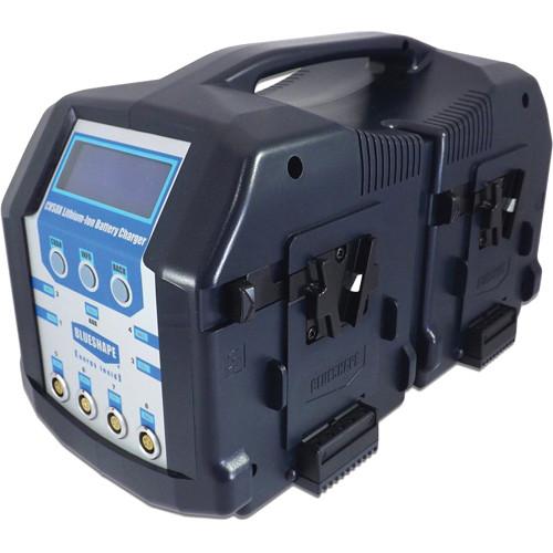 BLUESHAPE 8-Channel Charger & Monitoring Utility for V-Mount Lithium-Ion Batteries