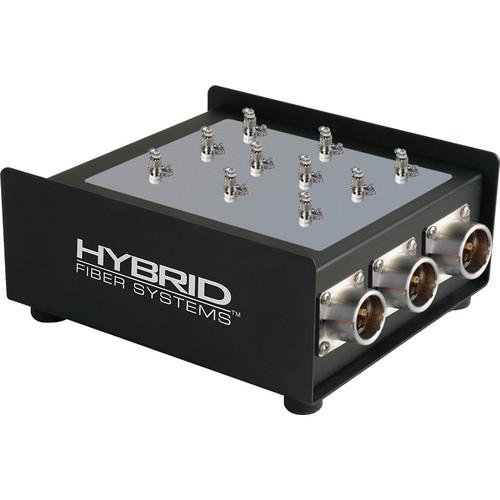 Camplex 5-Channel Female SMPTE 311M Hybrid Fiber To Duplex ST Fiber Optic Breakout Box