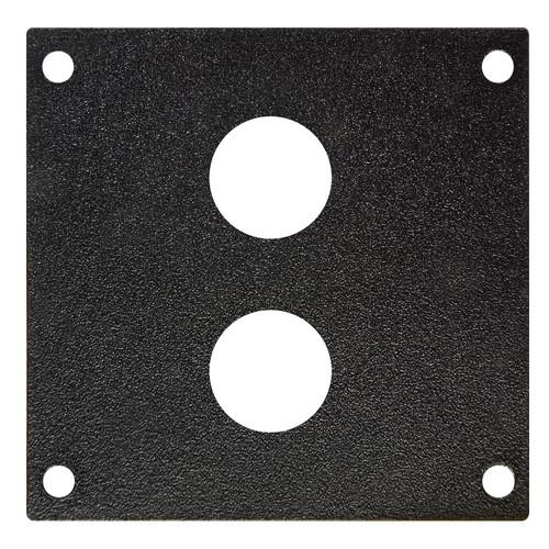 Camplex Bank of 2 BNC Feedthroughs Pre-Punched Frame Module for HY45 System