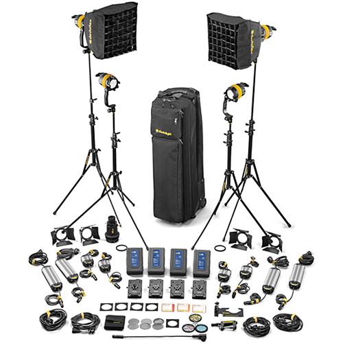 Dedolight DLED4-D Daylight LED 4-Light Master Kit