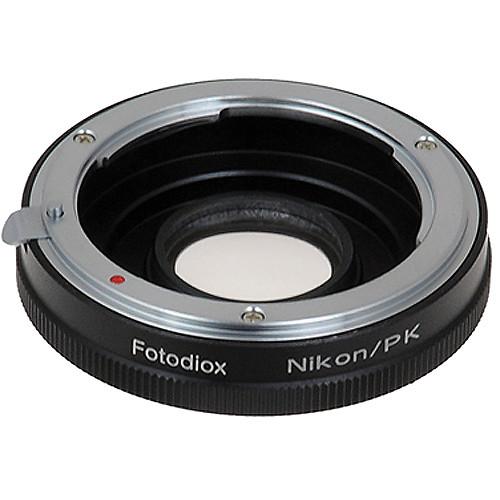 FotodioX Pro Lens Mount Adapter for Nikon F Lens to Pentax K Mount Camera