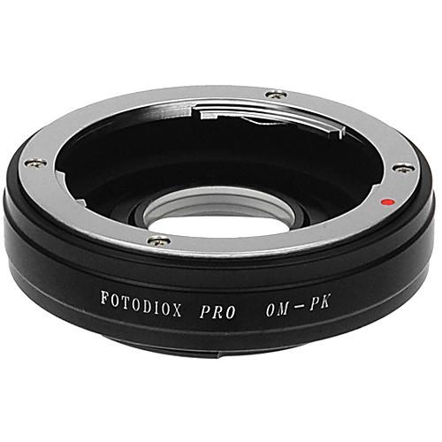 FotodioX Pro Lens Mount Adapter for Olympus OM Lens to Pentax K Mount Camera