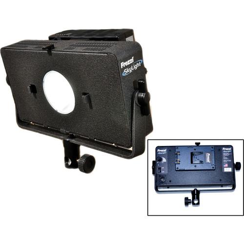 Frezzi SKY1V Portable LED with HMI Type Output & V-Mount Battery Bracket