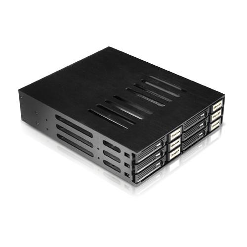 iStarUSA 1x 5.25" to 6x 2.5" SATA 6.0 Gb s Hot-Swap Cage