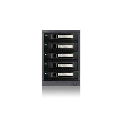 iStarUSA 3.5" 5-Bay SAS SATA eSATA-Port Multiplier Hot-Swap Enclosure