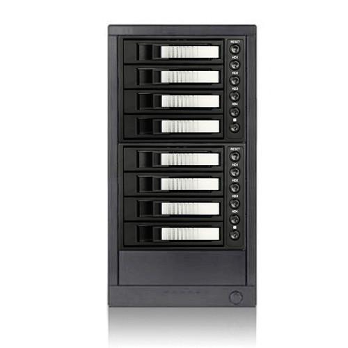 iStarUSA 3.5" 8-Bay SAS SATA 6.0 Gb s eSATA Hot-Swap Enclosure