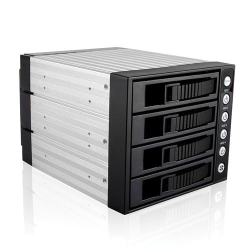 iStarUSA 3x 5.25" to 4x 3.5" SAS SATA 6.0 Gb s Hot-Swap Cage