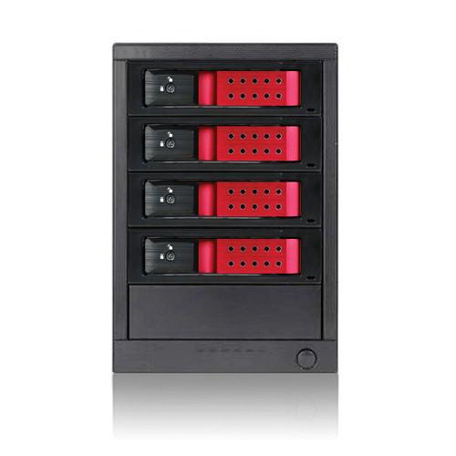 iStarUSA 4 x 3.5" Bay SAS SATA 6.0 Gb s eSATA Trayless Storage Chassis