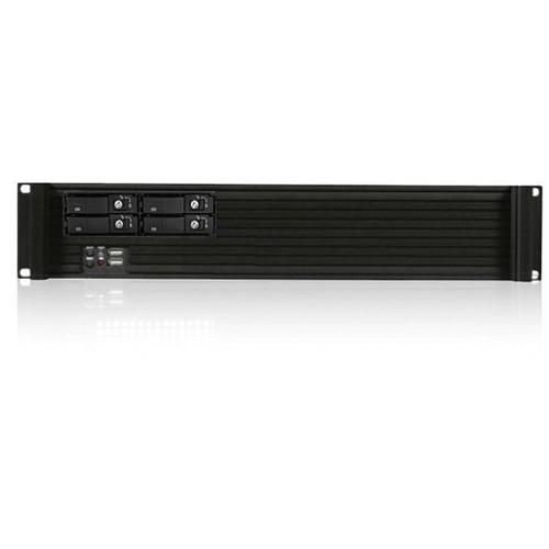iStarUSA D-213-MATX-B124 2U Compact microATX Rackmountable Chassis