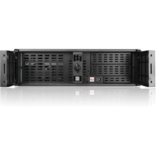 iStarUSA D-300L-PFS 3U High Performance Rackmount Chassis Front-Mounted ATX Power Supply