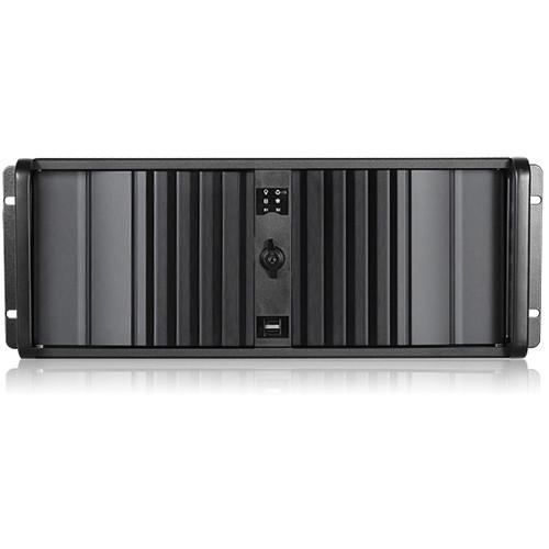 iStarUSA D Storm Series D-400SEA-BK 4U Compact Stylish Rack Mountable Chassis with Black Bezel