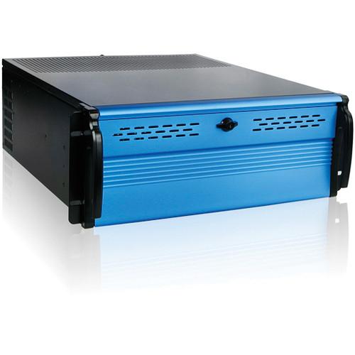 iStarUSA D Storm Series D2-400-7-BLUE 4U Compact Stylish Rackmount Chassis