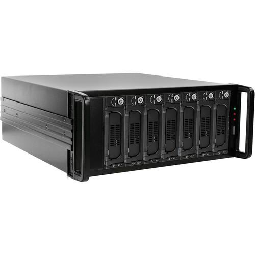 iStarUSA SFF8470 Multilane 4U 8-Bay SATA JBOD 500W PSU Chassis
