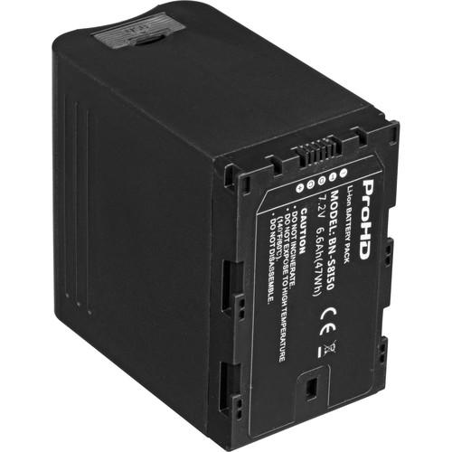 JVC 7.2V Battery for DT-X Monitors and GY-LS300 HM200 HM600 HM650 Cameras