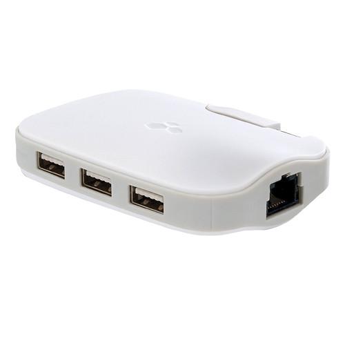 Kanex DualRole Gigabit Ethernet and USB 3.1 Gen 1 Three Port Hub