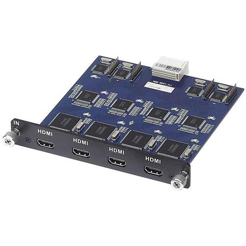 MuxLab 4-Channel HDMI Input Card for Multimedia 16 x 16 Matrix Switch