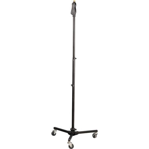 Pyle Pro Universal Easy-Grip Height-Adjustable Microphone Stand with Tripod & Wheels