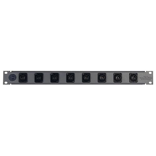 Tactical Fiber Systems TF-PP8N 8-Connection opticalCON Patch Panel for Neutrik Connector
