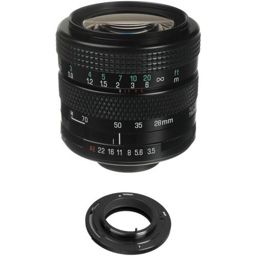Tamron 28-70mm f 3.5-4.5 Adaptall Lens with Fujica ST Adapter Kit