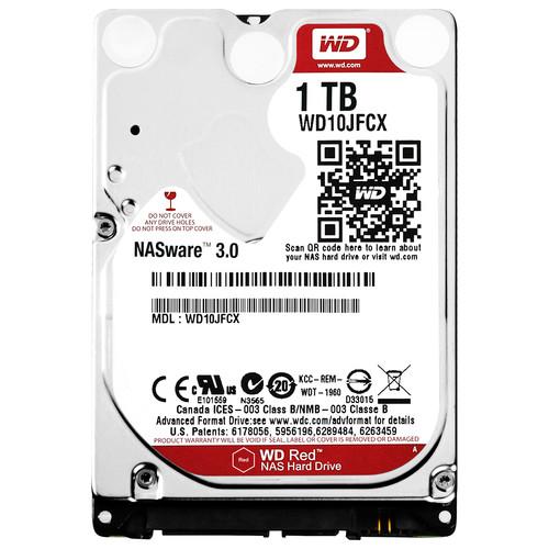 WD 1TB Red 5400 rpm SATA III 2.5" Internal NAS HDD