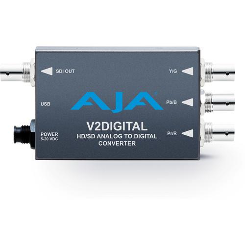 AJA V2Digital Analog to HD SD-SDI Mini-Converter