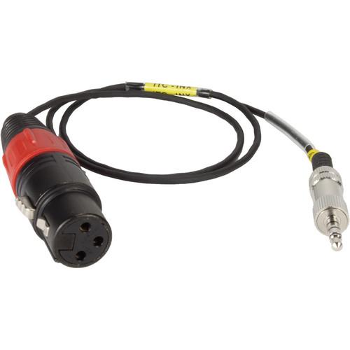 Ambient Recording ITC5-INX Input Cable with 3-Pin XLR Female Connector to 3.5mm TRRS Jack