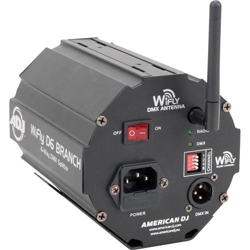 American DJ WiFLY D6 Branch 6-Way DMX Splitter Amplifier