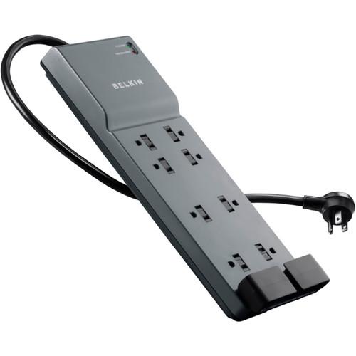 Belkin 8-Outlet Home and Office Surge Protector with Telephone Protection