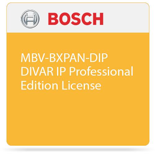 Bosch MBV-BXPAN-DIP DIVAR IP Professional Edition License