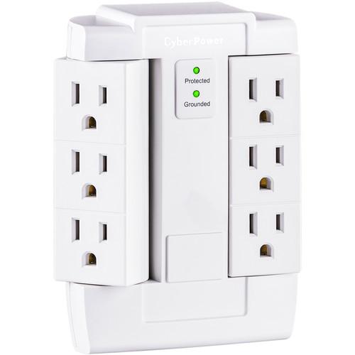 CyberPower Essential Series 6-Outlet Home and Office Surge Protector