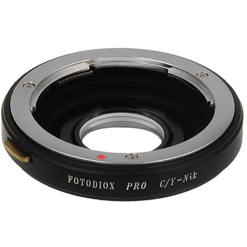 FotodioX Pro Lens Mount Adapter for Contax Yashica Lens to Nikon F Mount Camera