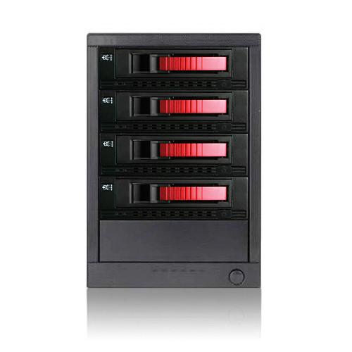 iStarUSA 3.5" SAS SATA 4-Bay 6 Gb s Mini-SAS Hot-Swap Enclosure