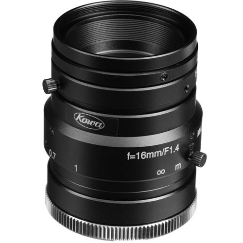 Kowa C-Mount 16.0mm F1.4 HC Series Wide Angle Lens