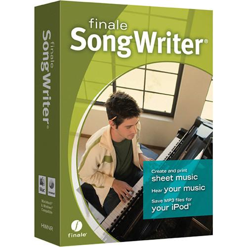 MakeMusic Finale SongWriter - Music Writing Software