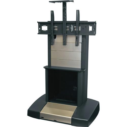Middle Atlantic Mobile Videoconferencing Presentation Cart with Dual Capacity for 42-55" Displays