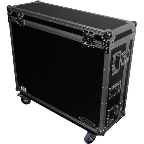 Odyssey Innovative Designs Flight Zone Behringer X32 Case with Doghouse Cable Cover Wheels